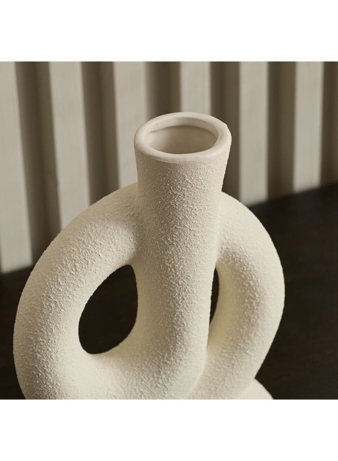 Home Box Umber Decorative Vase - White - Image 3